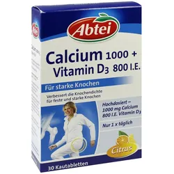 Abtei Osteo Vital Citrus Kautabletten 30 ST