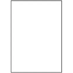 Sorex, Etiketten, Wasserfestes Polyester A4 Etiketten 210x297 mm (100 Blatt)