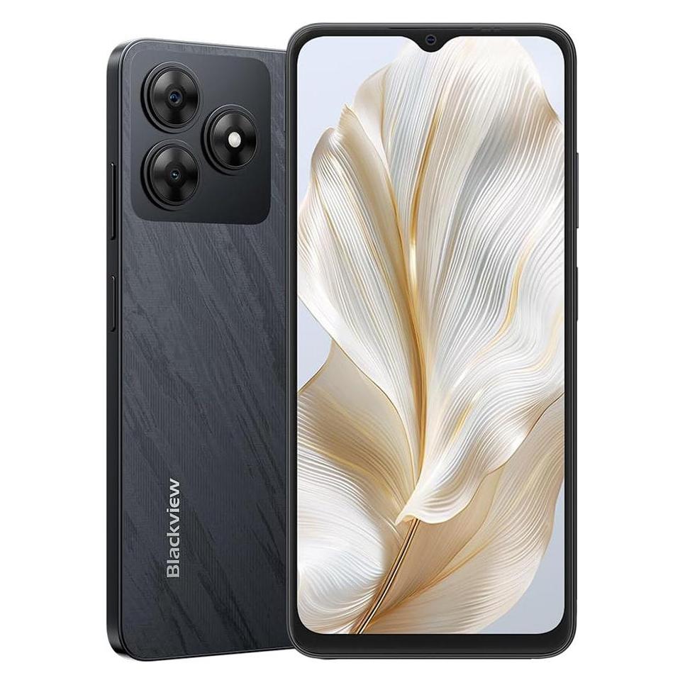 Blackview Wave 8C (Dual Sim - 6.56" - 64 GB, 2 GB RAM) Schwarz (64 GB, Schwarz, 6.56", Dual SIM) (53484945)