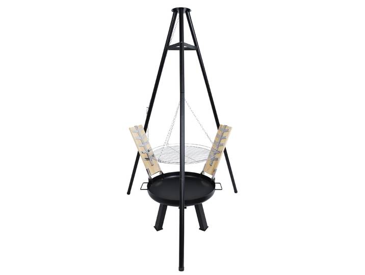 Dreibein 4-in-1 Grill mit Feuerschale