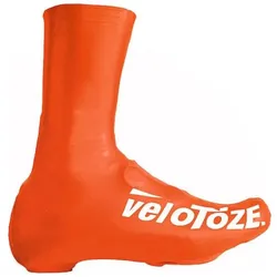 Velotoze, Schuhüberzug, Überschuh 2.0 lang orange M - wasserdichter für kalte...