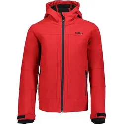CMP Kinder Funktionsjacke Softshelljacke, Größe 116 in Rot 55