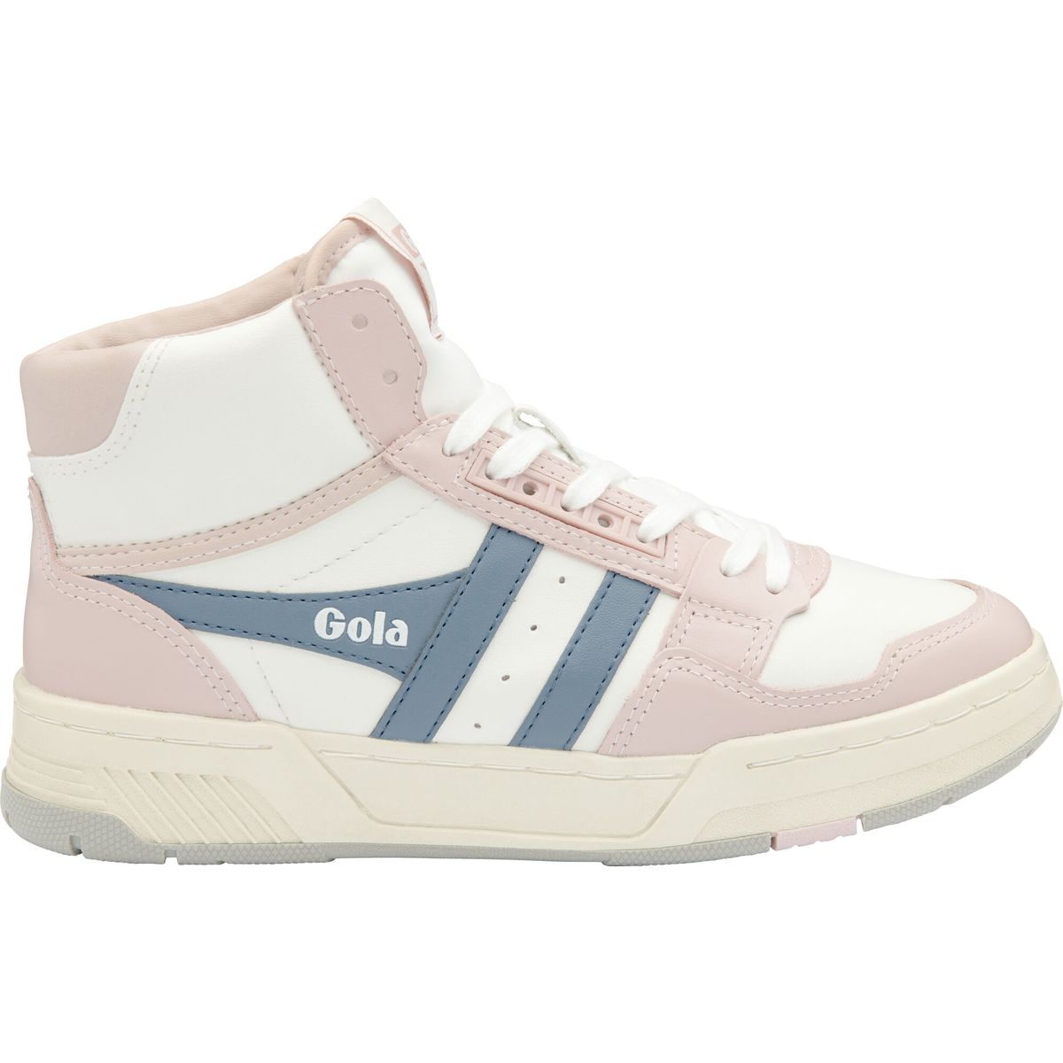 Gola Challenge High Sneaker Women white/chalk pink/moonlight (WK) 8 CLB536-WK-8-whitechalkpinkmoonlight