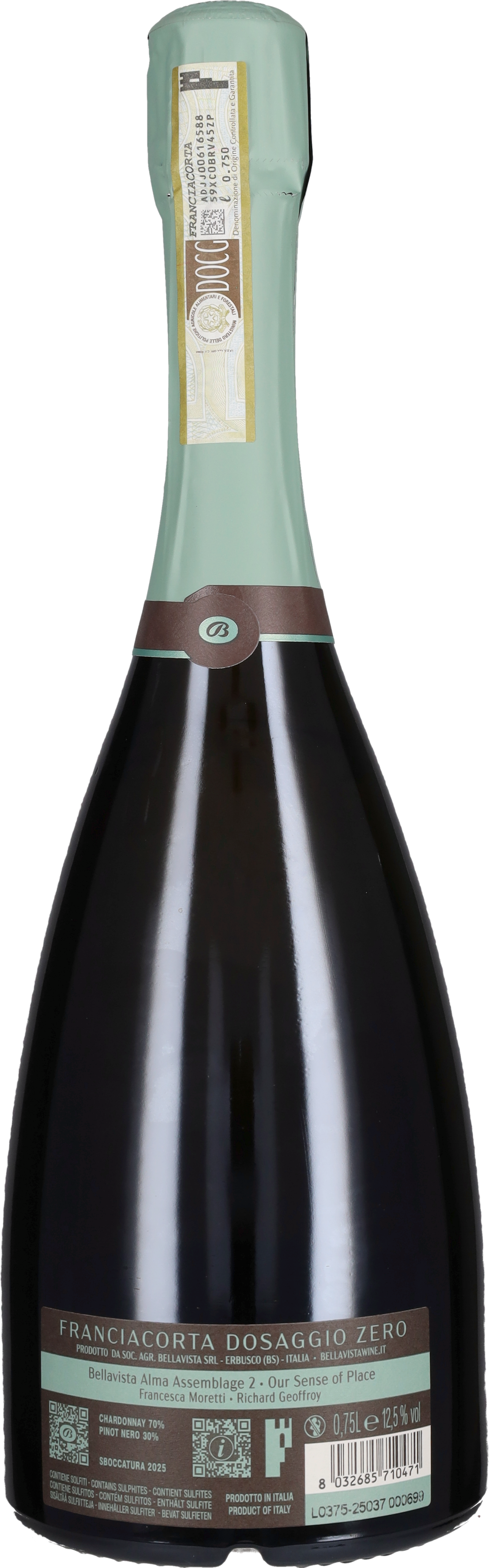 Bellavista Franciacorta 'Alma Non Dosato Assemblage 2'