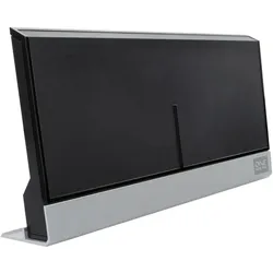 One for All DVB-T2 Alu STAND Antenne 5G black (Zimmerantenne, DVB-T / -T2), SAT Spiegel + SAT Antennen, Schwarz