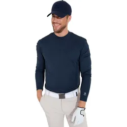 Abacus Mock Aloha UV turtle neck, navy