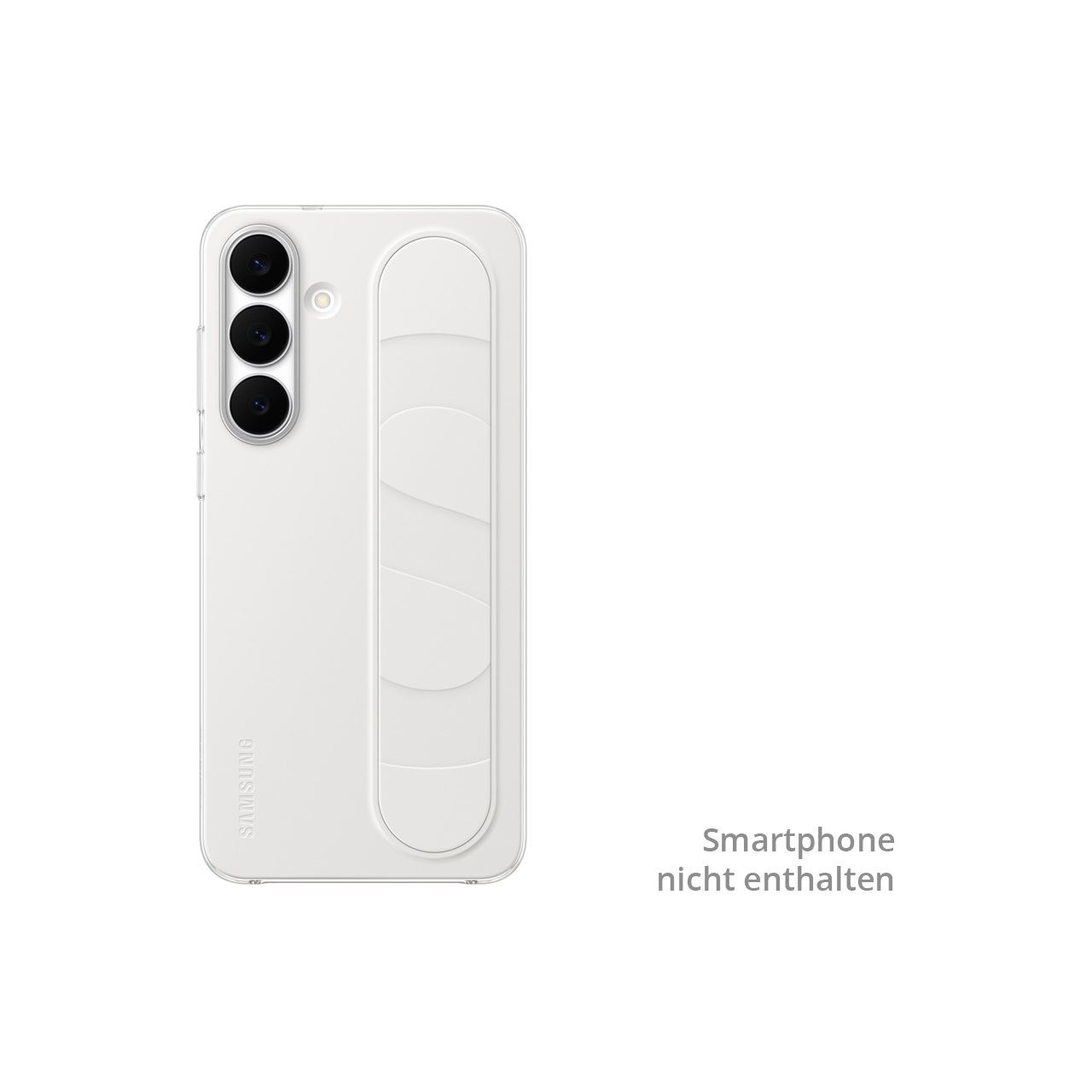 Samsung Standing Grip Cover fr Galaxy S25 FE, White