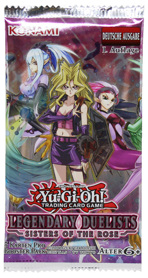 Konami Yu-Gi-Oh! Legendary Duelists: Sisters of the Rose Booster Box