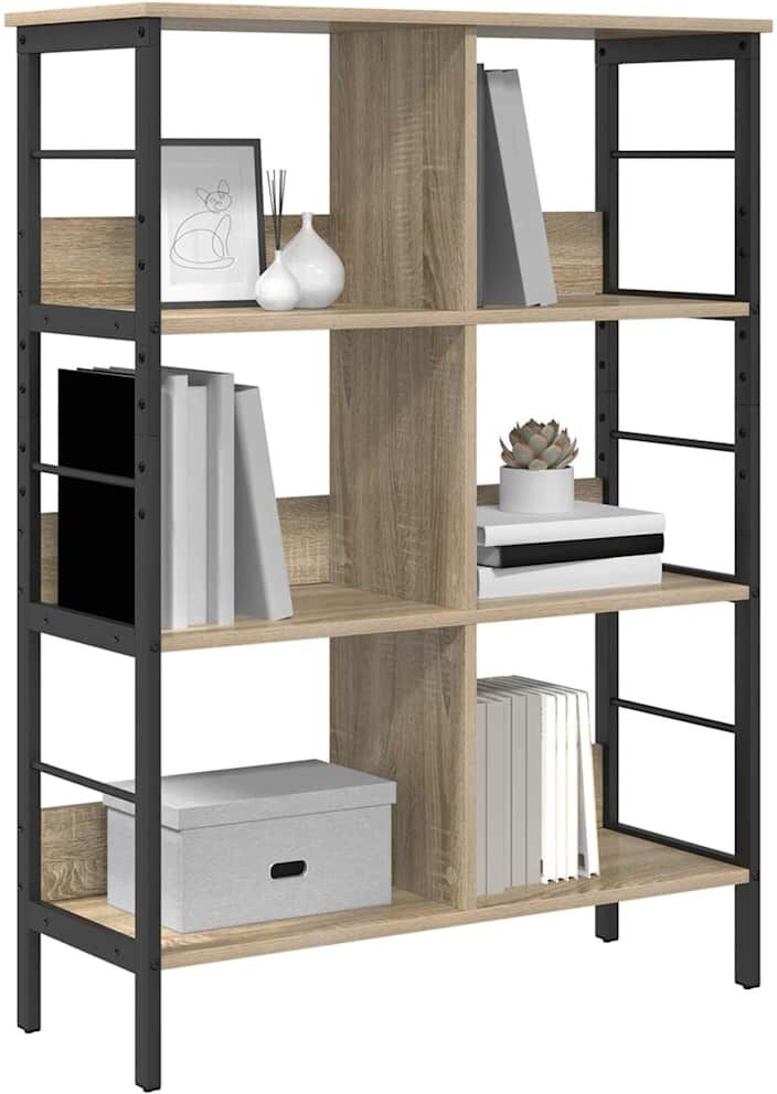 vidaXL Étagère 6 niveaux 82 x 32 x 112 cm Bois d'ingénierie