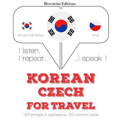 Travel words and phrases in Czech - JM Gardner, Audio, 9782821138254