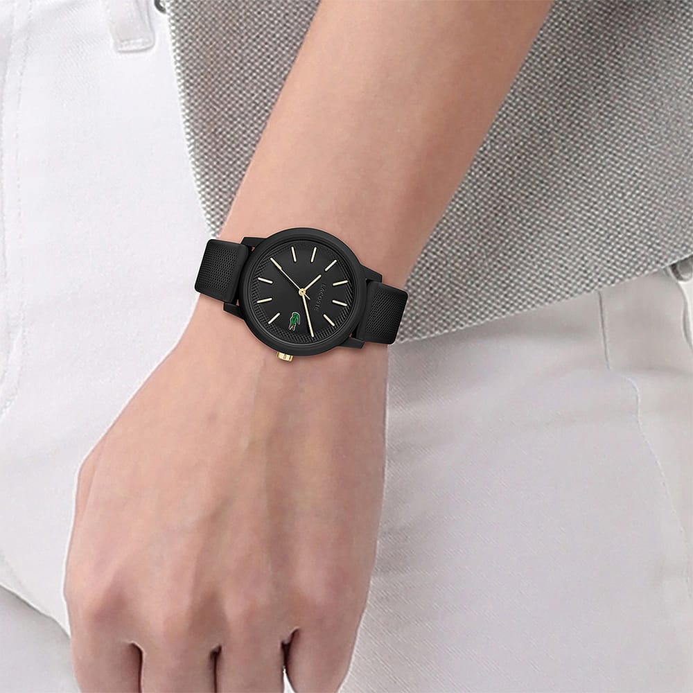 Montre Femme Lacoste Lacoste.12.12 En Silicone Noir Femme