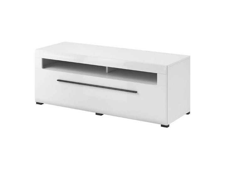 Beautysofa TV-Schrank mit geräumigen Schublade TULSA 140 cm (Modernes Design mit geräumige Regale) mit Einlegeböden