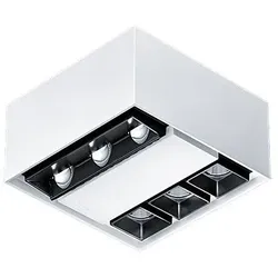 Zumtobel 62924687 Decken-Anbauleuchte SUI SF6 1700-940 LDO VFL WWR BK WH