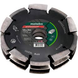 Metabo 628299000 Nutfräser Hartmetall Länge 175 mm Produktabmessung, Ø 125 mm 1 Stück