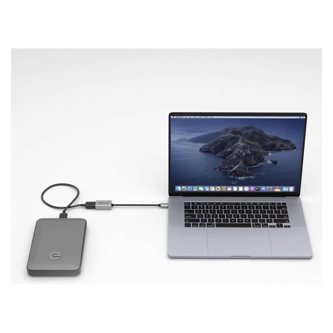 Marmitek Adapter Connect USB-C > USB-A (0.15 m, USB 3.2 Gen 1) (08375)