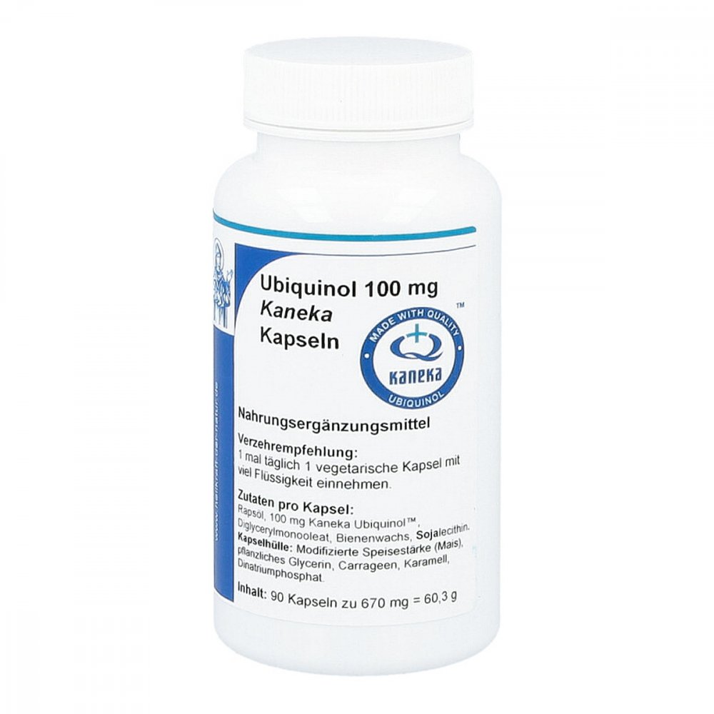 Reinhildis-Apotheke Ubiquinol 100 mg Kaneka Kapseln 14141402