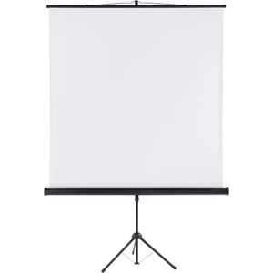 Franken Beamer-Leinwand X-tra!Line LWST215, 84 Zoll, 150 x 150 cm, Format 1:1, Stativleinwand