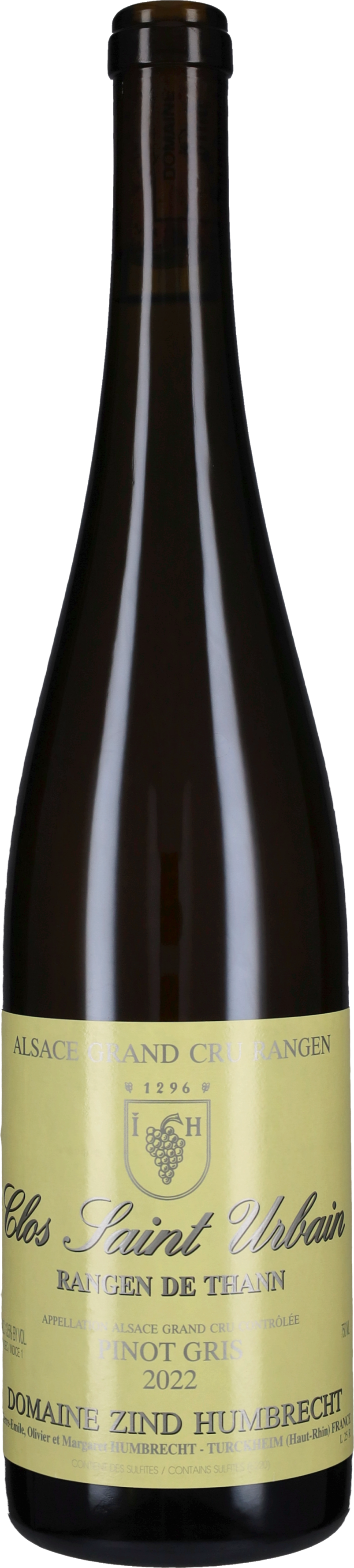 Zind Humbrecht Pinot Gris Grand Cru 'Rangen de Thann Clos Saint Urbain' Zind Humbrech