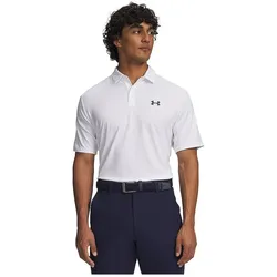 Under Armour, Herren, Sportshirt, Polo UA Matchplay (S), Weiss