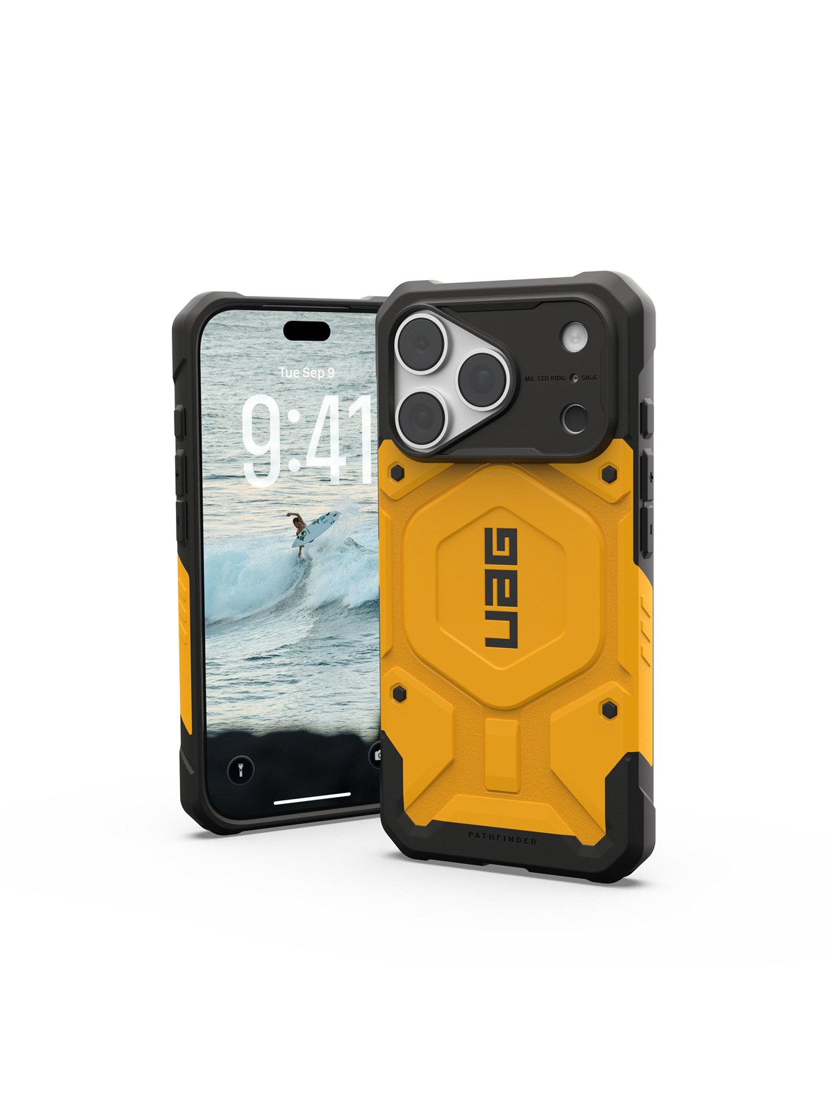UAG Pathfinder MagSafe - heritage yellow - iPhone 18 Pro/17 Pro