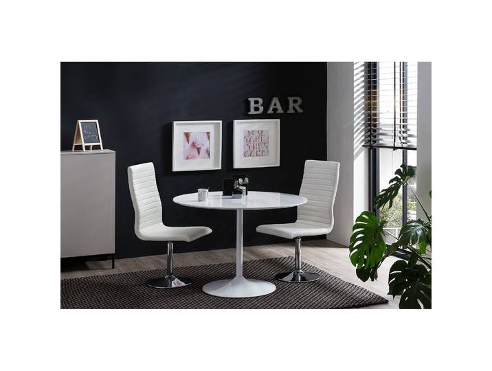 Bistrotisch Pella 110cm Weiß
