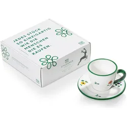 Gmundner Keramik, Tasse, Streublumen Espresso f.Dich/2tlg.Geschenkk. (2x)