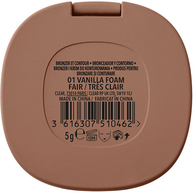 Bourjois Macaron Melt bronceador y contorno de ojos #01-Vanilla Very Light