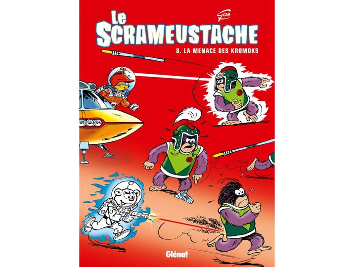 Le Scrameustache - Tome 08 - La menace des Kromoks (BD)