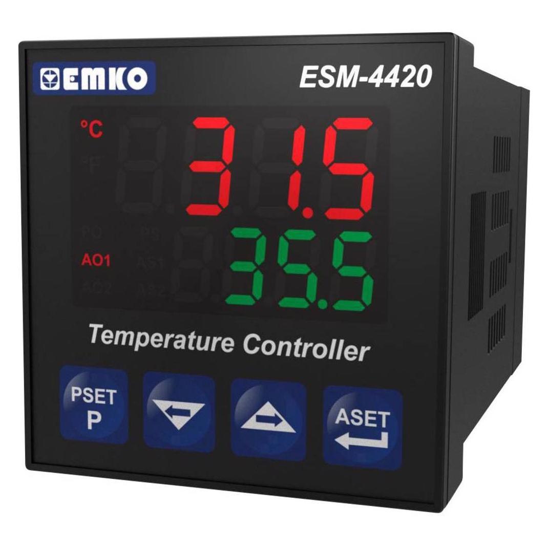 Emko Temperaturregler 4 stelliger programmierbarer PID (ESM-4420.5.20.0.1/01.02/0.0.0.0)