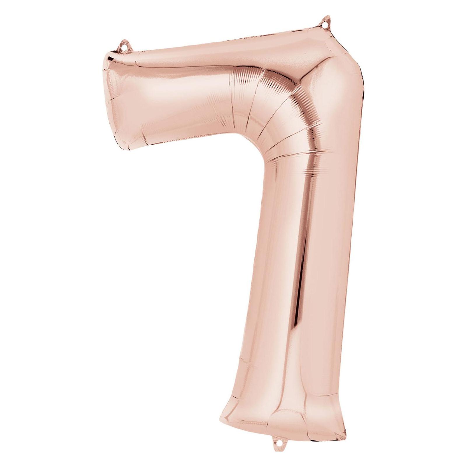 Amscan Zahl 7 Super Shape (5x) (9906282)