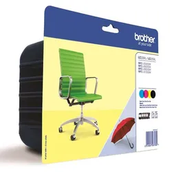 Brother LC-229-XL (LC229XLVALBP) - Tintenpatrone, black + color (schwarz + farbe)