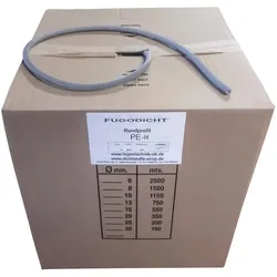 Fugen PE Rund Hohlprofil grau geschlossenzellig Ø 25mm x 200m