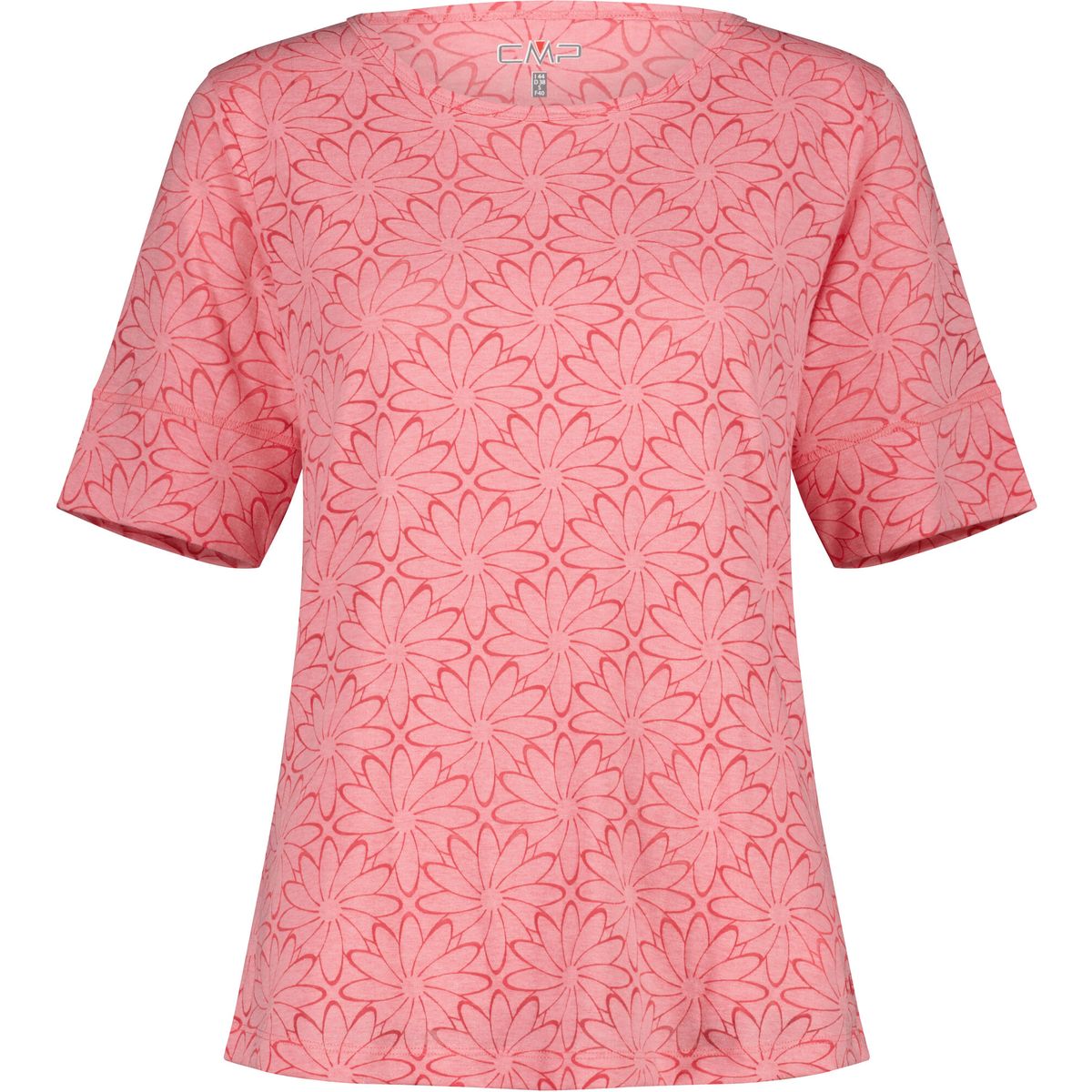 CMP Woman T-shirt coral (B614) 36 36N5066-B614-36
