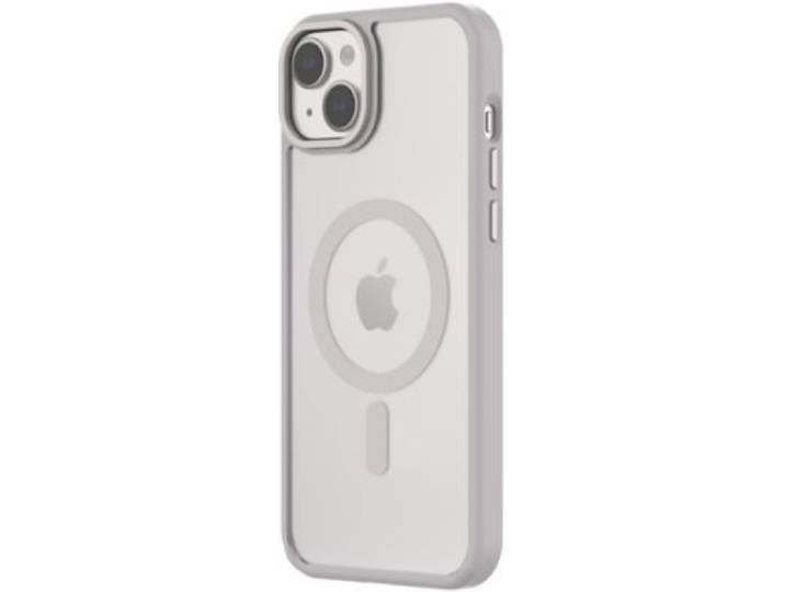 Qdos - Coque Bumper Iphone 15 Plus Magsafe Hybrid Snap Blanc