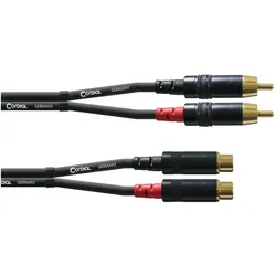 Cordial Cfu 3 Ce (3 m, Cinch Kabel), Audiokabel