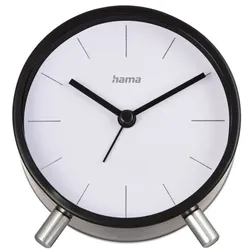 Hama Funkwecker »Flores« analog schwarz schwarz