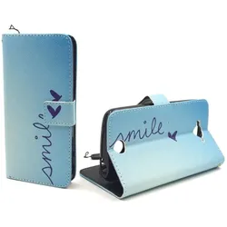 König Design Schutz Hülle für Acer Liquid Z530 Smile Blau Tasche Case Cover + 1 Panzer Schutz Glas (Acer Liquid Z530), Smartphone Hülle, Blau