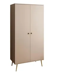 KLEIDERSCHRANK Zweitüriger HARMONY Macchiato