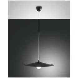 Fabas Luce Kasa E27 Pendelleuchte E27 1X60W Metall Schwarz