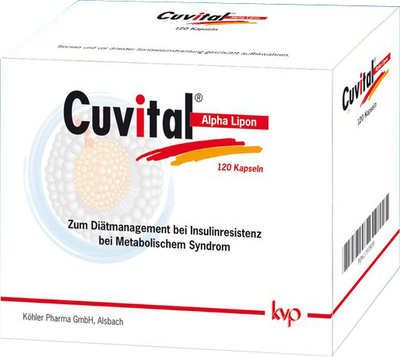 Köhler Pharma GmbH CUVITAL Alpha Lipon Kapseln 76,2 g 01797839