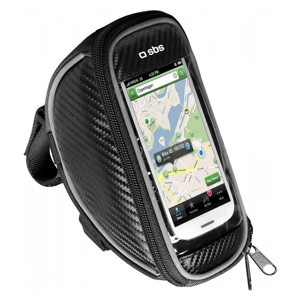 SBS Universelle Fahrradhalterung für Smartphones bis 5,5Inc (TEBIKEBAG)