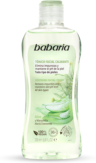 Babaria Aloe Vera Soothing Facial Toner 200 ml