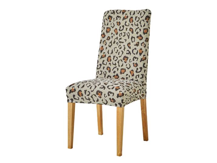 Housse de chaise extensible, imprimé léopard - Blancheporte