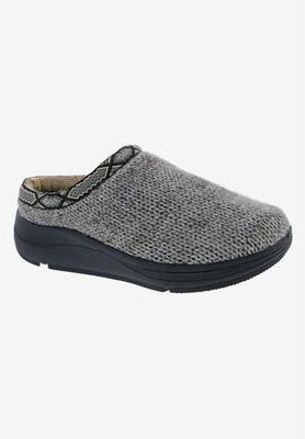 Women's Drew Unwind Mules by Drew in Grey Woven (Size 7 1/2 M)