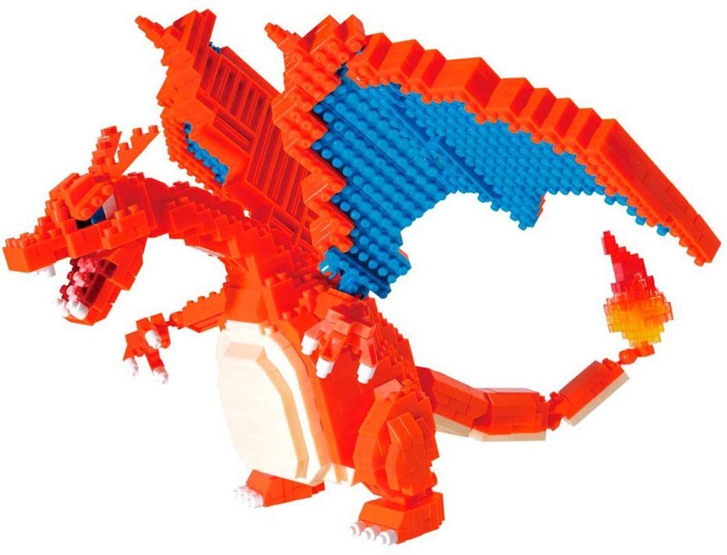 Nanoblock Juguete con piezas Charizard Kawada.