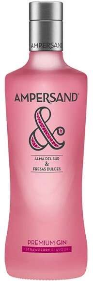 Ginebra Ampersand Strawberry Gin 70 cl - Sabor Refrescante y Aromas Frutales