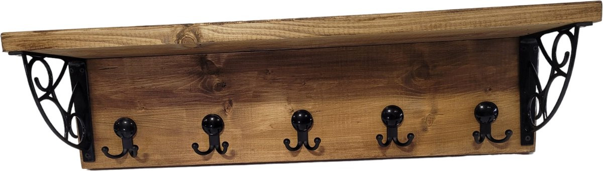 Stylewood Steigerhout Wandkapstok voor de gang