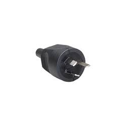 Bachmann 910182 Schutzkontaktstecker 250 V Schwarz IP20