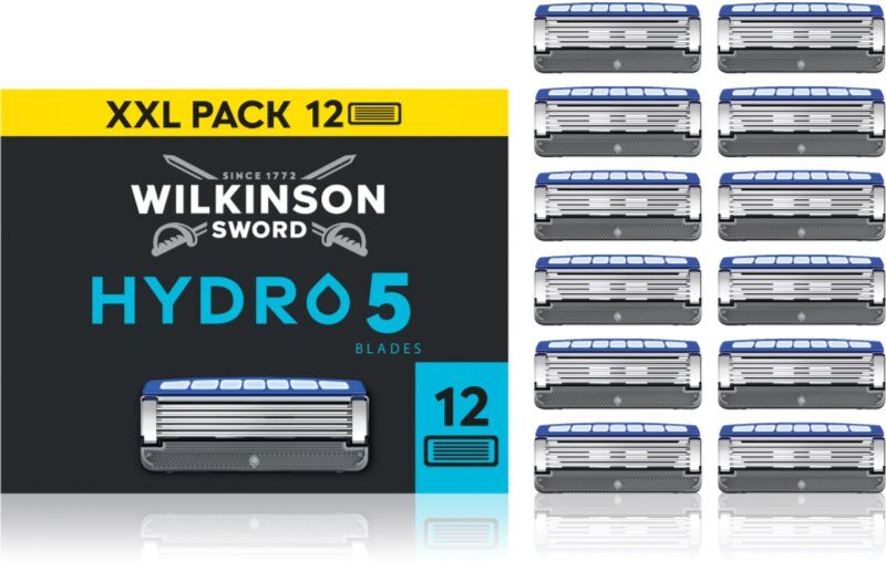 Wilkinson Sword Hydro5 Skin Protection Regular Erstatningshoveder 12 stk.