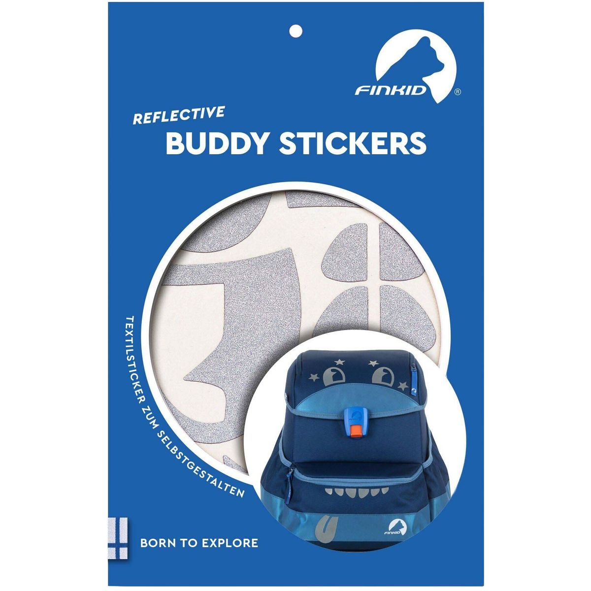 Finkid Reflective Buddy Stickers moffi (805000) onesize 8000216-805000-onesize